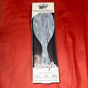 NEW Wet Brush Original Detangler - metallic marble silver